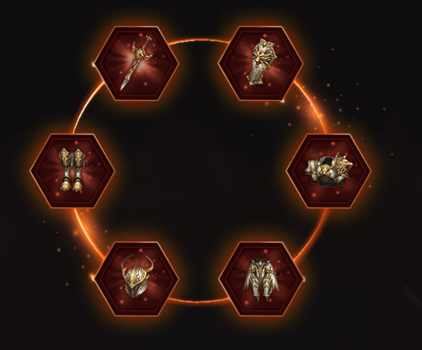 Legendary gear exclusive SET options are added