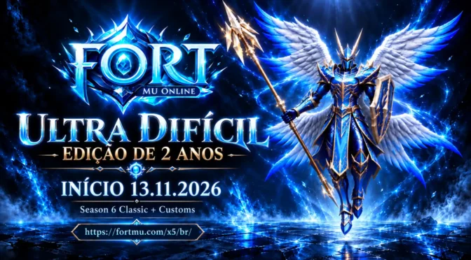 MuOnline Fort MU: Season 6 Ultra Hard x5 estreia em 13/11/2026