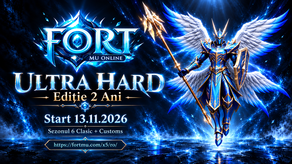 MuOnline Fort MU revine! Season 6 Ultra Hard x5 se lansează pe 13 noiembrie – Începe o aventură de doi ani  fortmu.com